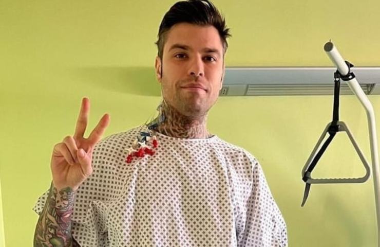 Fedez post operazione