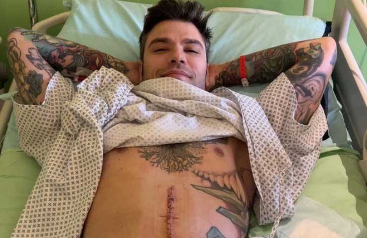 Fedez post operazione