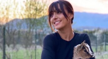 La frangia di Ambra Angiolini è il taglio che stai cercando