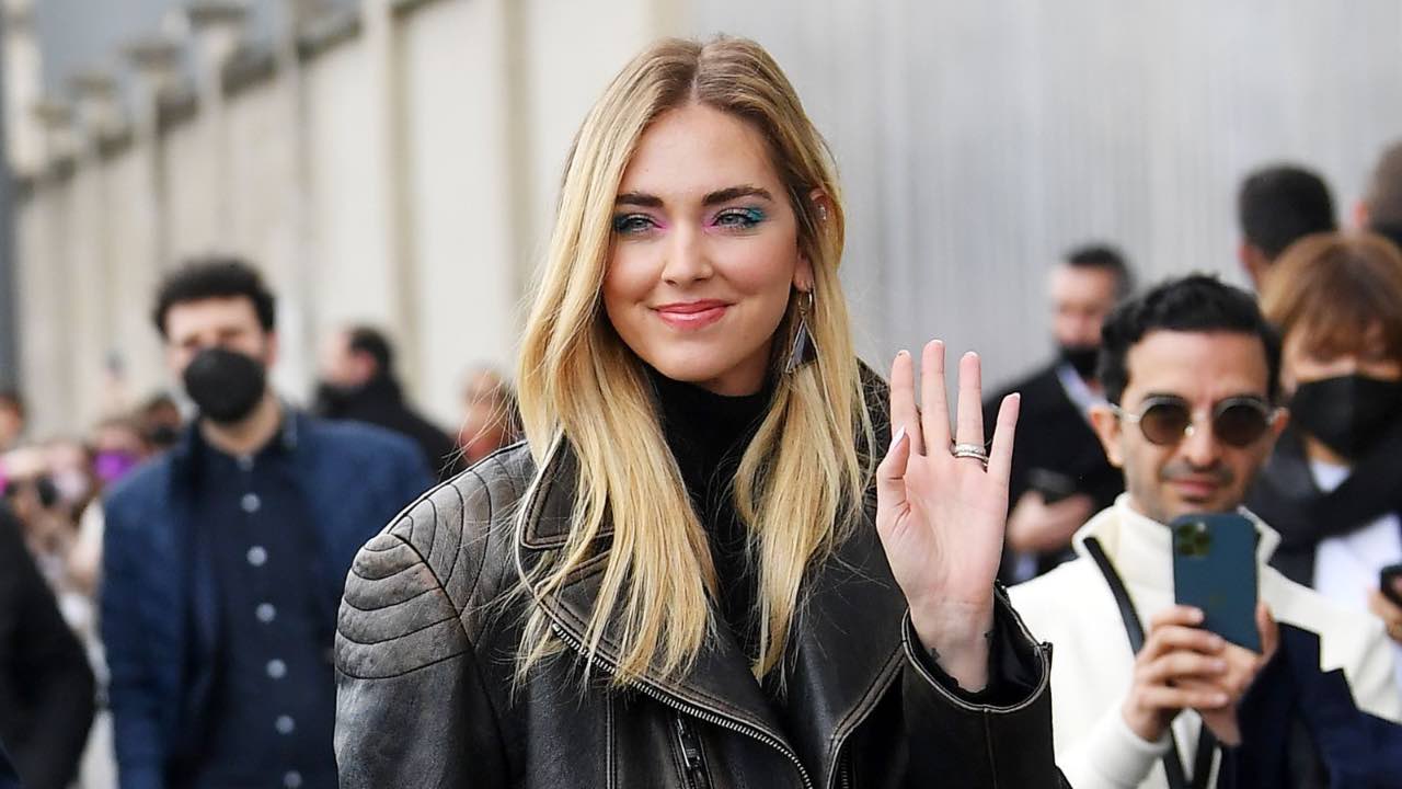 giacca pelle Prada Ferragni