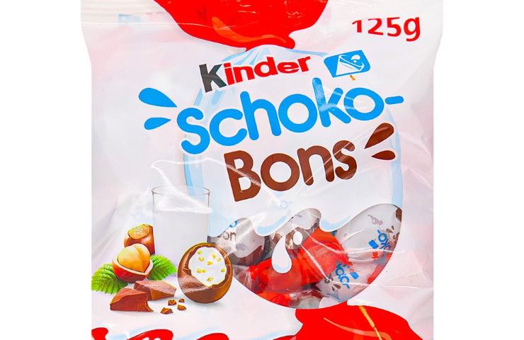 Kinder Schoko Bons contaminati