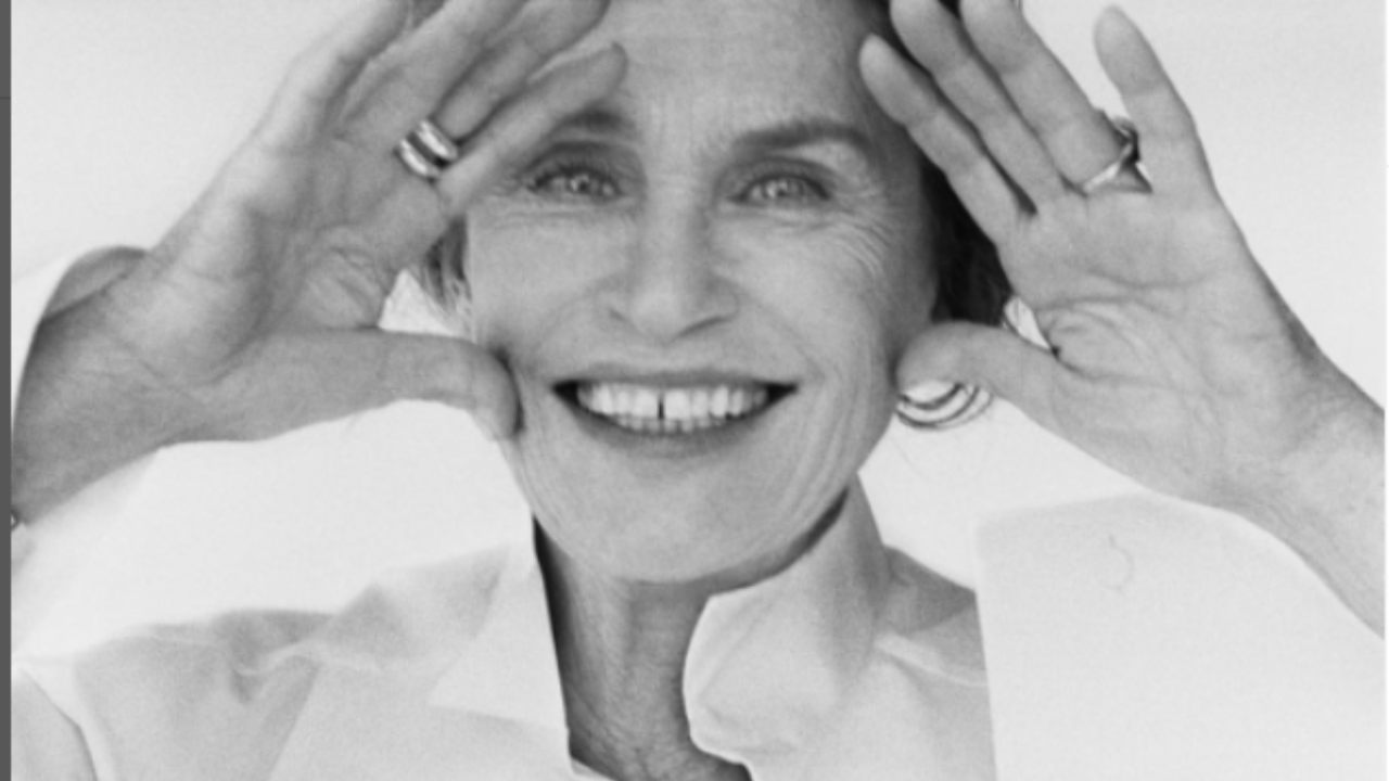 Lauren Hutton messaggio di inclusività