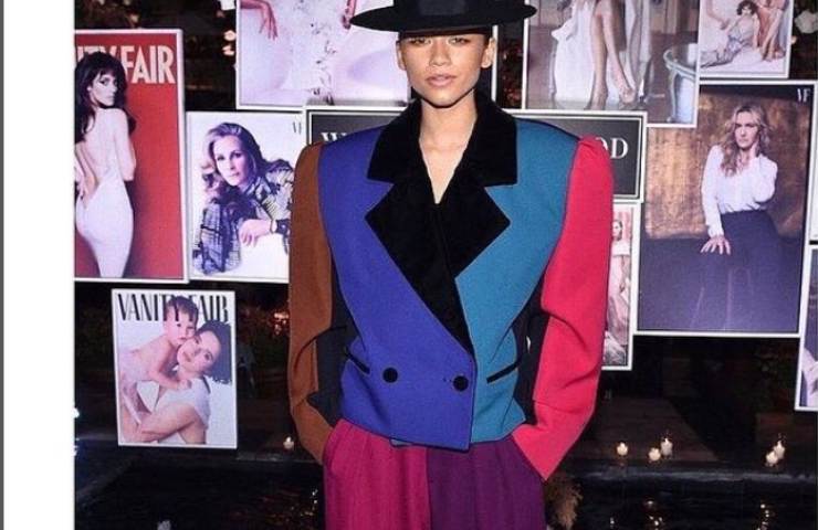 Zendaya tailleur moda 