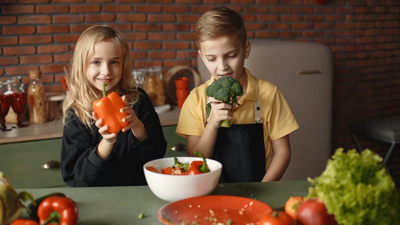 dieta vegetariana bambini