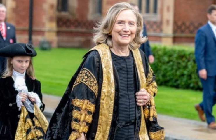 Abito met gala hillary clinton