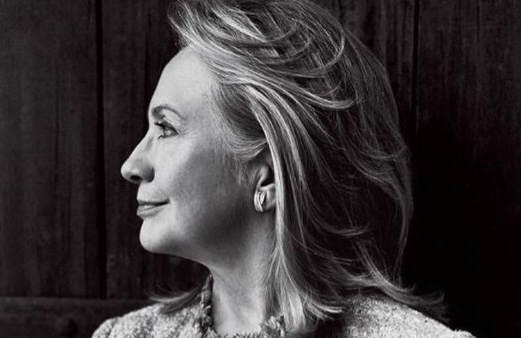 Hillary Clinton met gala hairstyle brigitte macron