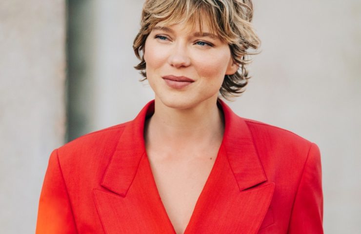 Léa Seydoux taglio pixie lungo