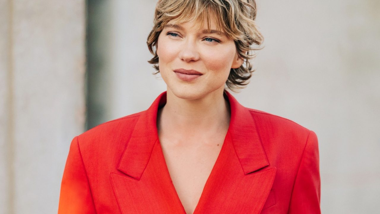 Léa Seydoux taglio pixie lungo