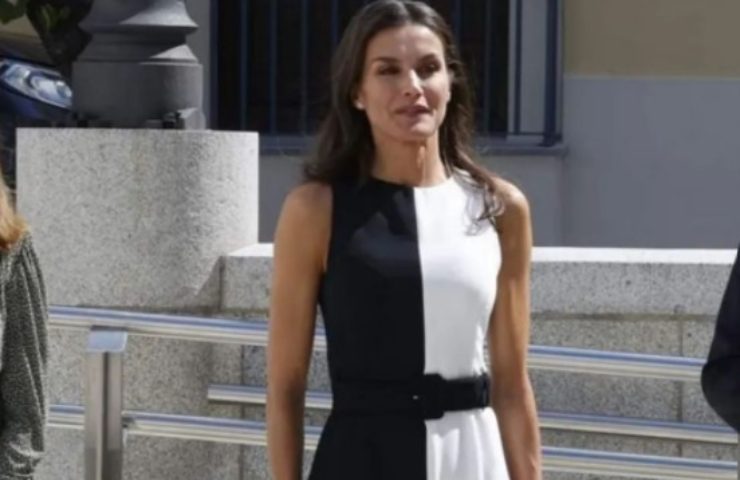 Look rosso letizia di spagna