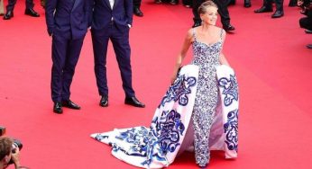 Sharon Stone sul red carpet indossa Dolce & Gabbana