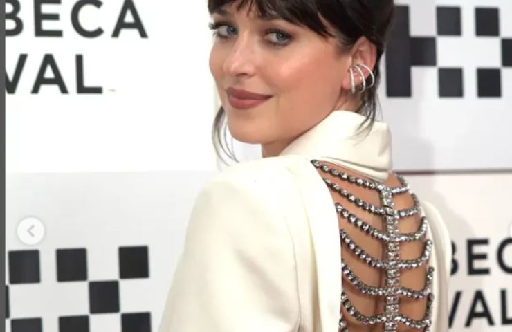 Dakota Johnson abito wow