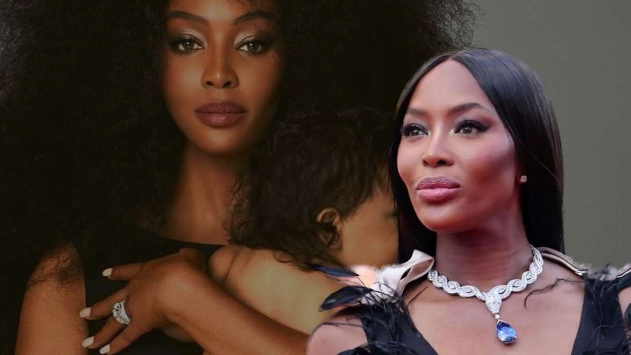 Naomi Campbell, in versione mamma