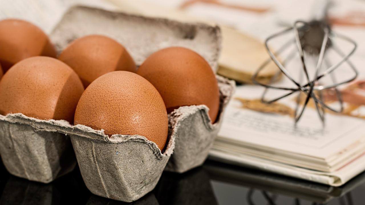 dove conservare uova