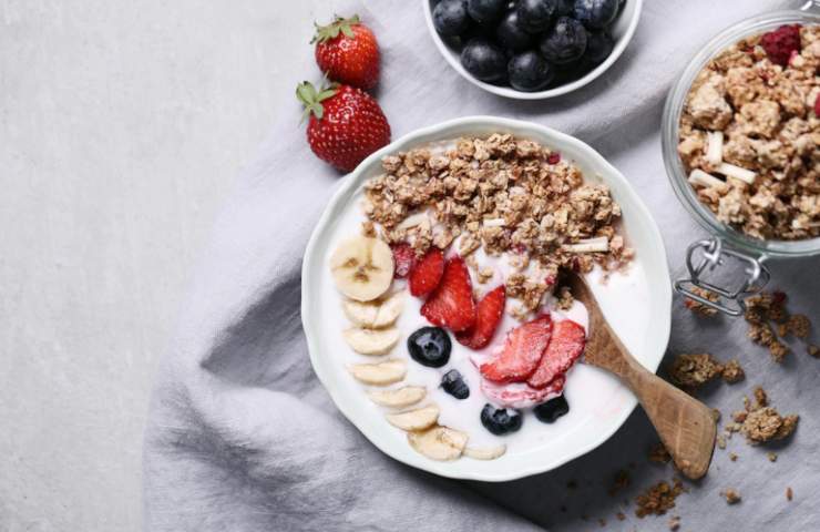 colazione alimenti soluzione pancia piatta ventre in forma