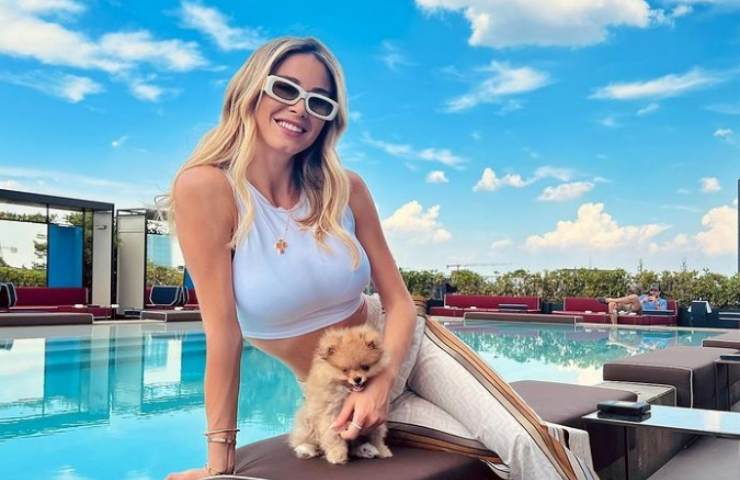 diletta leotta abito piscina