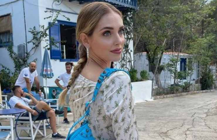 Chiara Ferragni sandali gladiatore