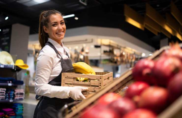 lavorare al supermercato