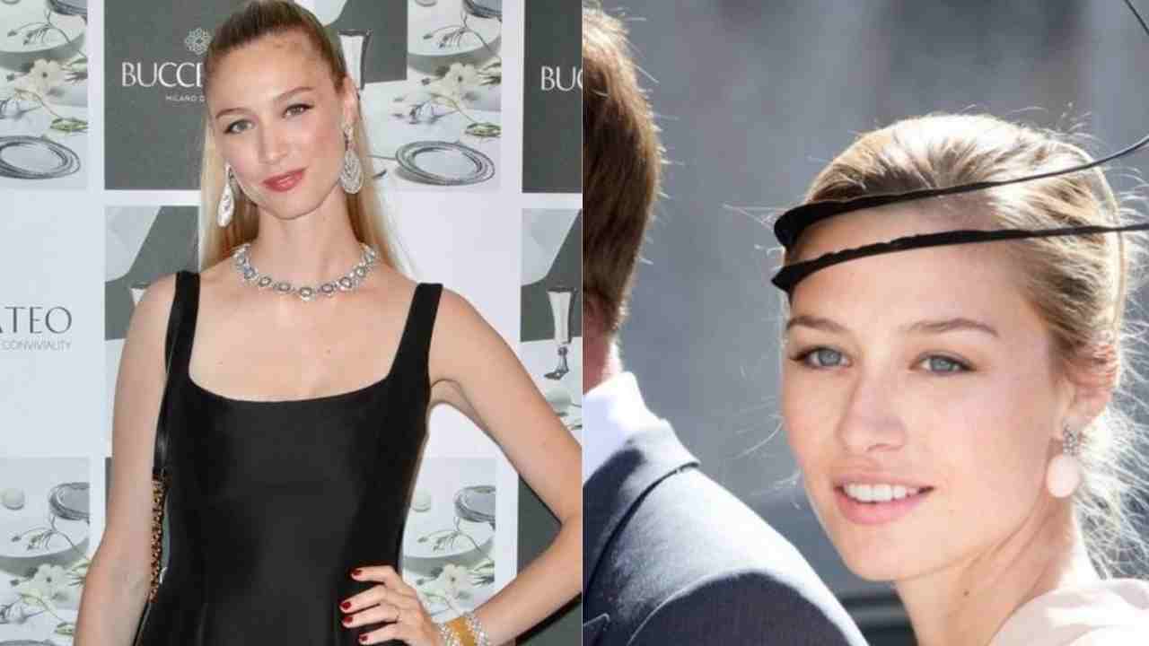 Beatrice Borromeo, i suoi pantaloni neri Dior