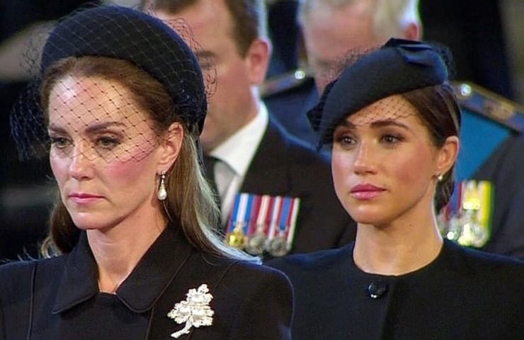 Kate e Meghan gioielli