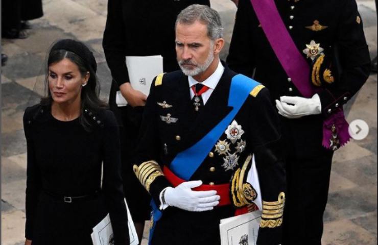 Letizia di Spagna sublime 