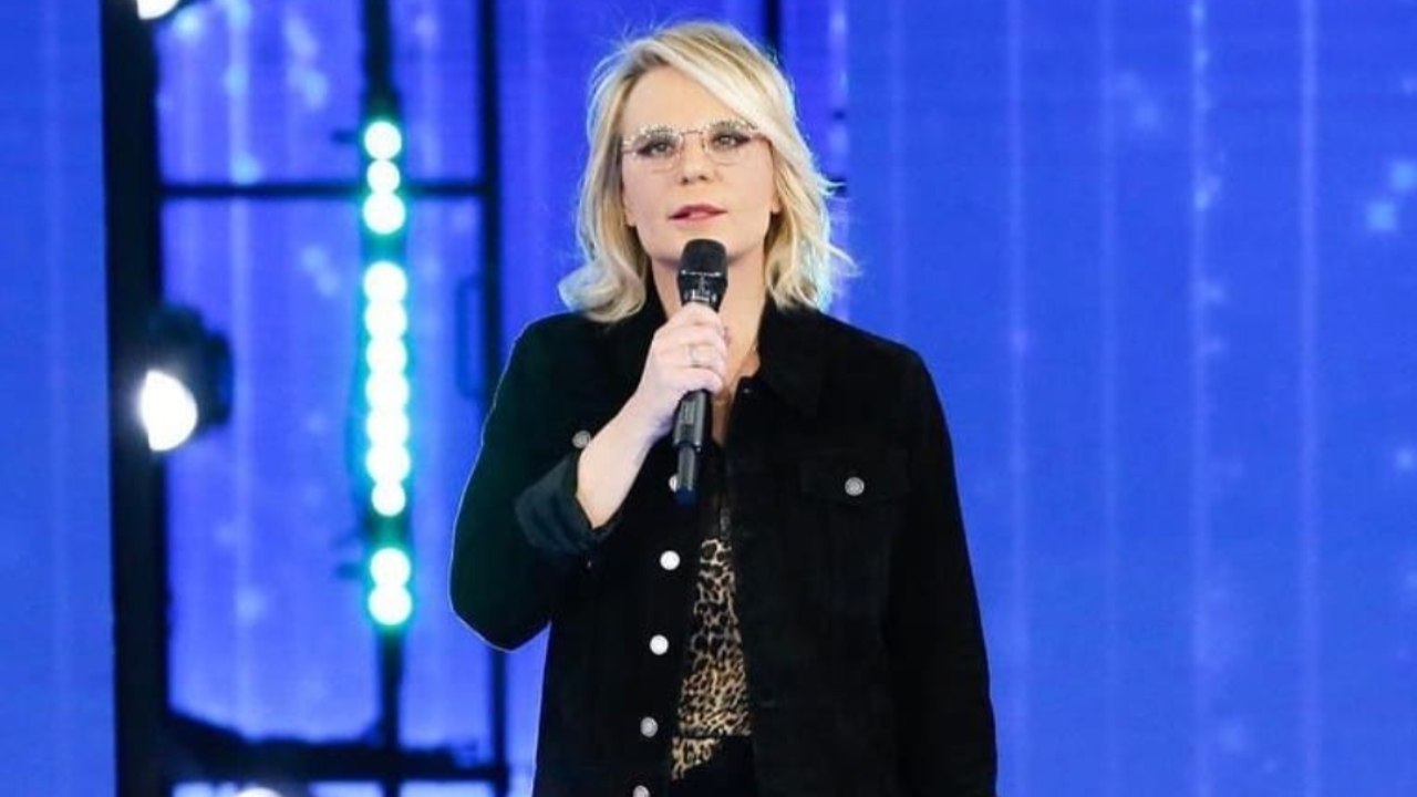 Maria De Filippi senza trucco