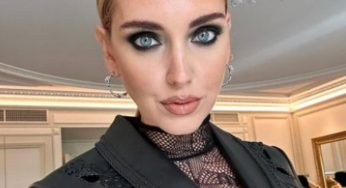 Chiara Ferragni, mai vista così: il make up total black è un sogno d’Autunno – FOTO