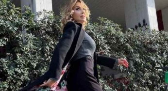 Barbara d’Urso a Milano è “febbre del sabato sera”, ma in sneakers e tuta Adidas – FOTO