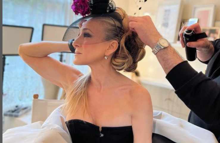 Sarah Jessica Parker passione rosa 