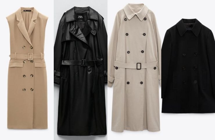 zara trench