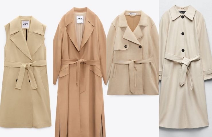 zara trench