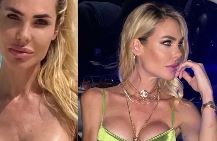 Ilary Blasi: look osé