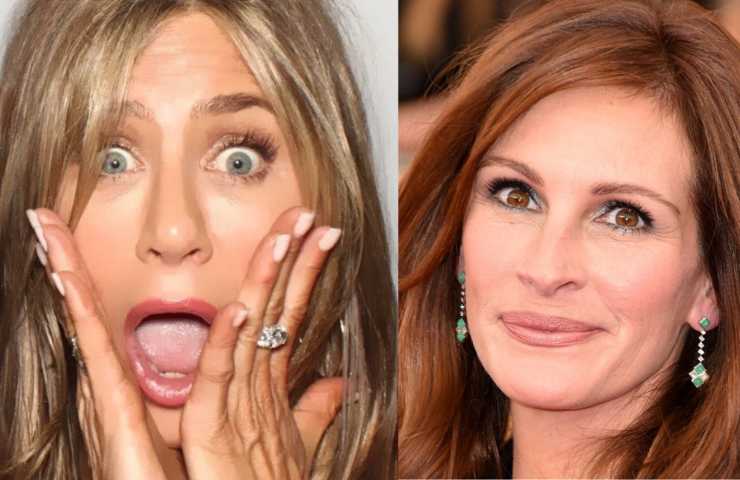 Jennifer Aniston e Julia Roberts: il retroscena