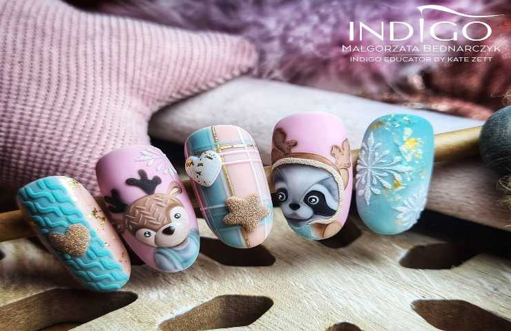 Unghie natalizie 2022 idee nail art tendenze