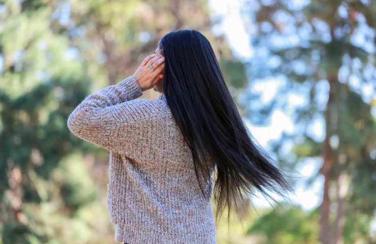 capelli olio di mandorla