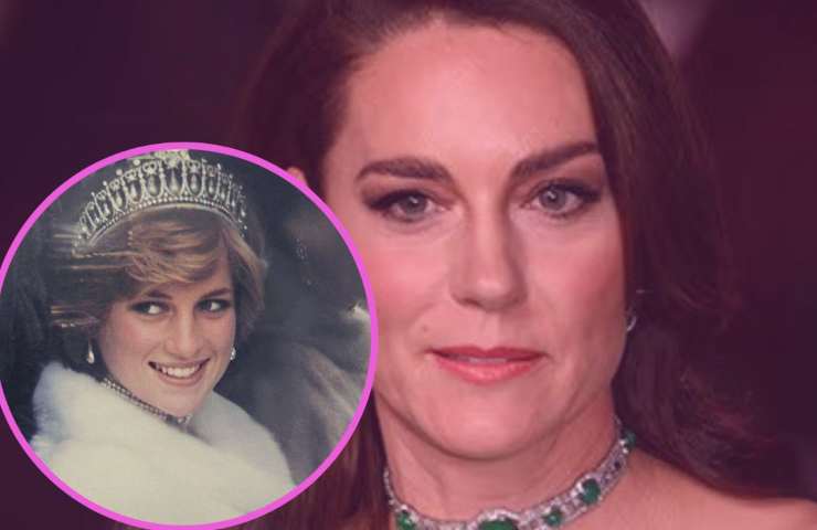 Kate Middleton e Lady Diana 