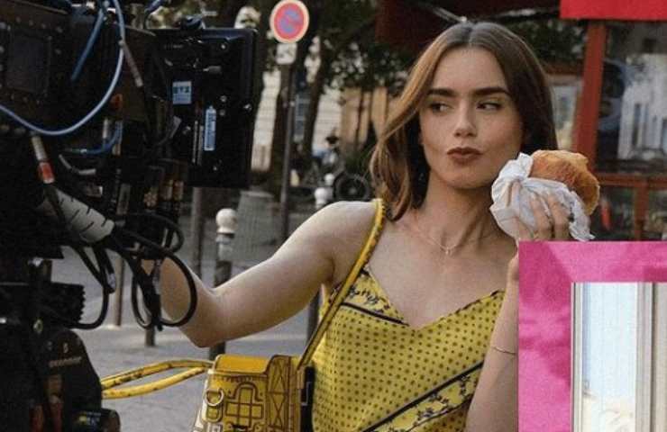 lily collins frangia