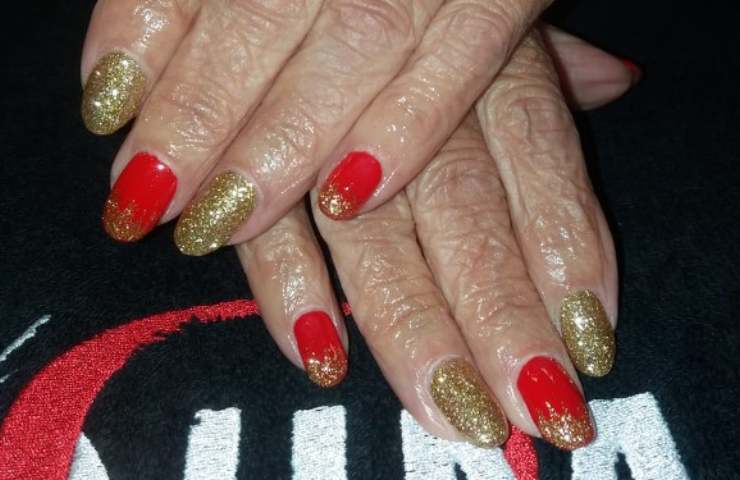 Manicure tema natale