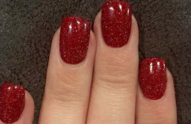 Manicure tema natale