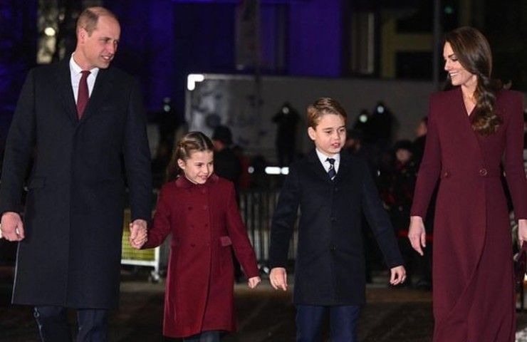 William e Kate outfit coordinato