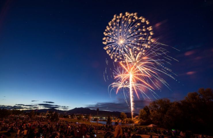 fuochi d'artificio