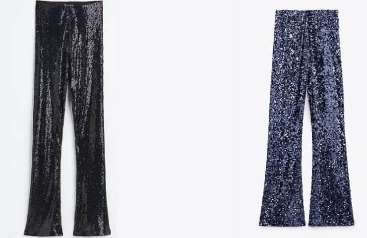 leggings di paillettes