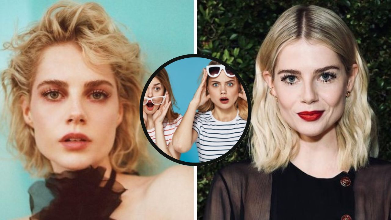 Lucy Boynton capelli rossi