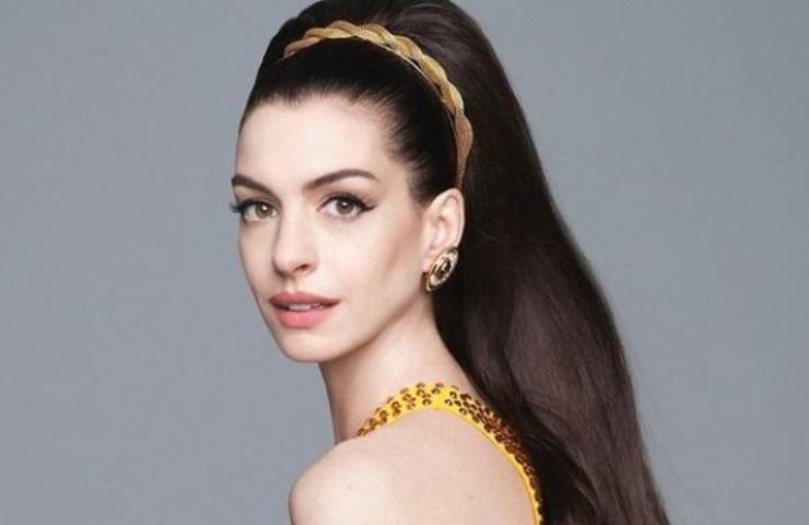 anne hathaway trucco occhi