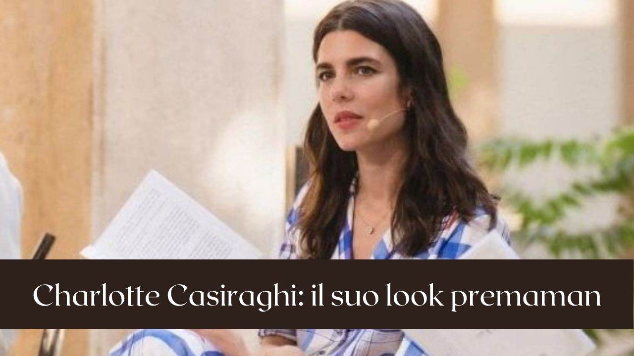 charlotte casiraghi look premaman