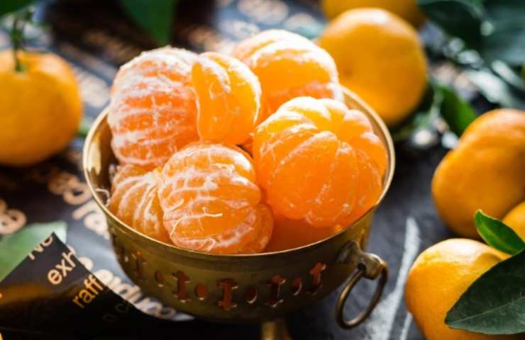 mandarini bucce casa