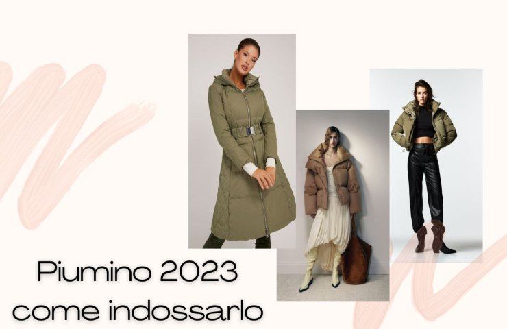 Piumino 2023, come indossarlo