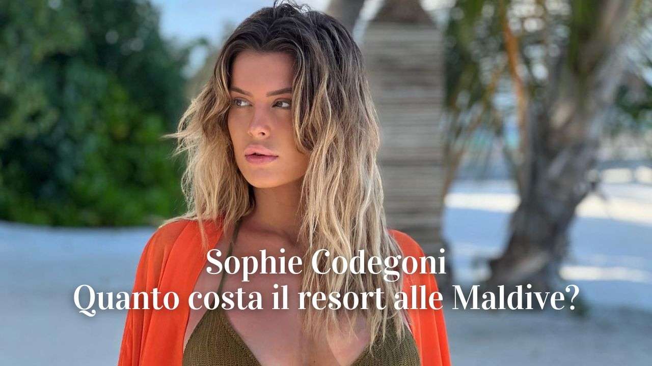 Sophie Codegoni quanto costa il resort alle Maldive