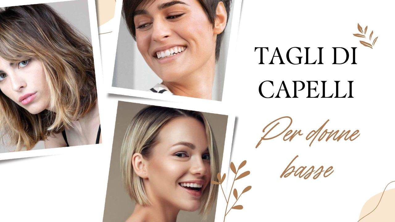 Tagli di capelli per donne minute