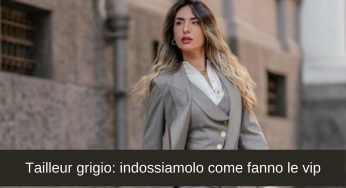 Trend boyfriend chic: il completo grigio maschile di cui tutte parlano