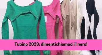 Abito a tubino: il must have si aggiorna e osa colori e particolari mai visti!